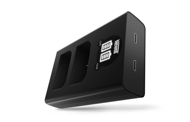Newell DL-USB-C Fujifilm NP-W126 USB Dual-Channel Battery Charger