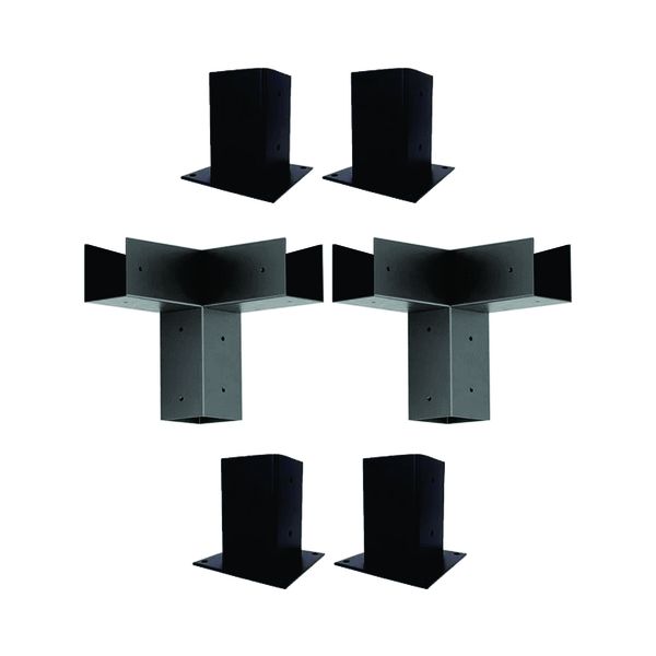 Pergola - 2 Post Wall mount DIY bracket kit