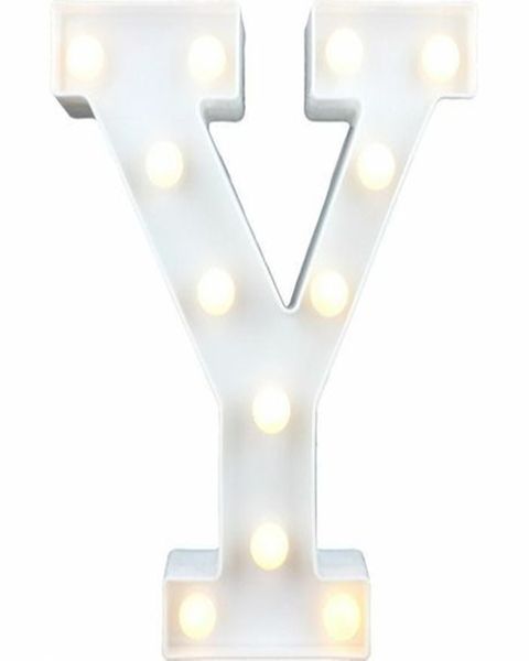 LED Lights Letter -Y