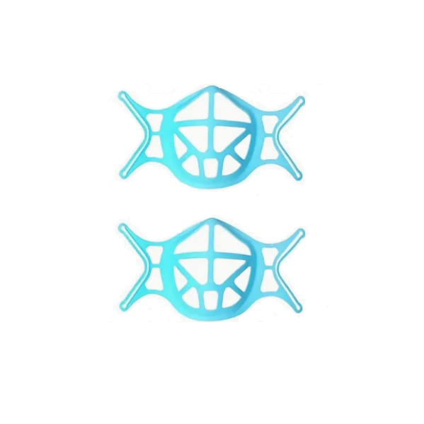2PCS 3D Silicone Mask Bracket Breathe Cup for Mask Brace, Mask Insert