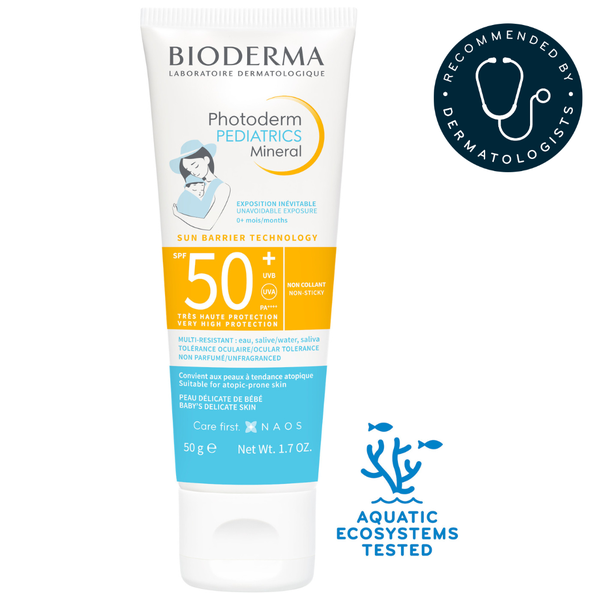BIODERMA Photoderm Pediatrics Mineral SPF50+ Baby Sunscreen 40ml