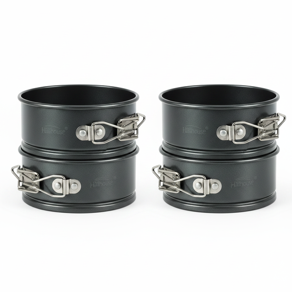 Hillhouse Non-Stick Springform Cake Pan Set, 2 Piece, 12cmx4cm - 2 Pack
