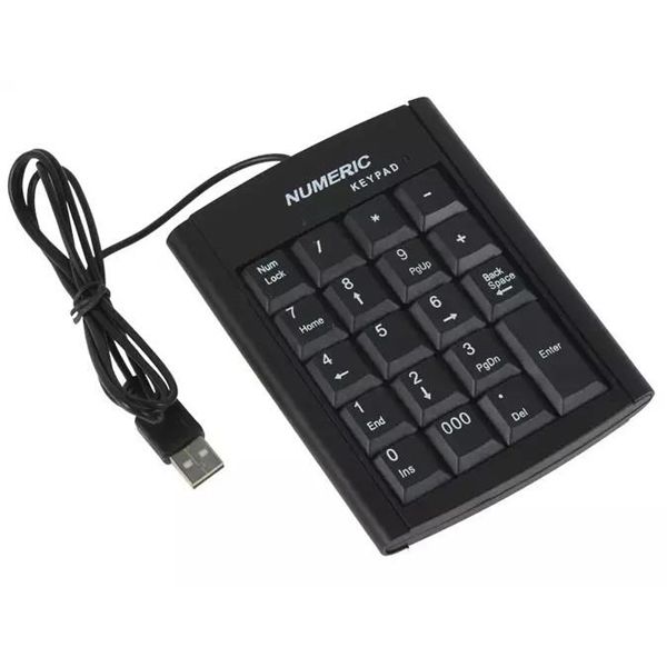 Numeric USB Keyboard (Black)