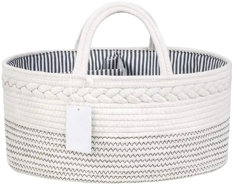 Luxury diaper Caddy Organizer for nappies and baby essentials