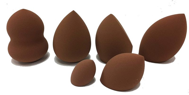 6 Piece Makeup Sponge Set, Latex-Free Makeup Sponges for Foundation Sponges
