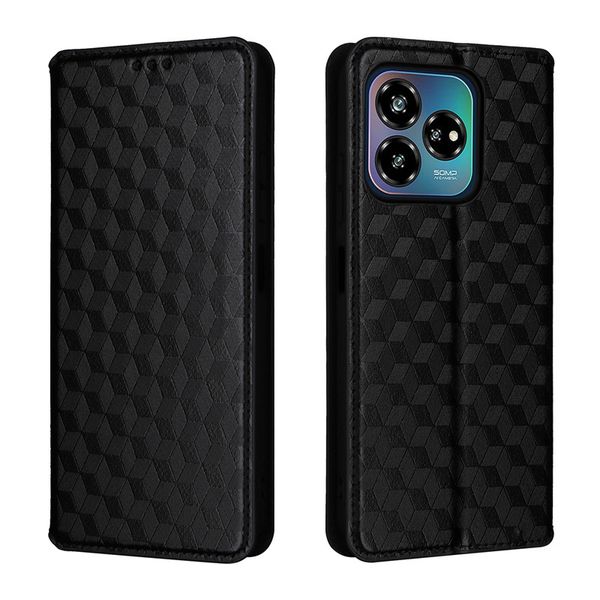 Flip Cover Compatible for ZTE Axon 60 Lite Shockproof Leather Cover