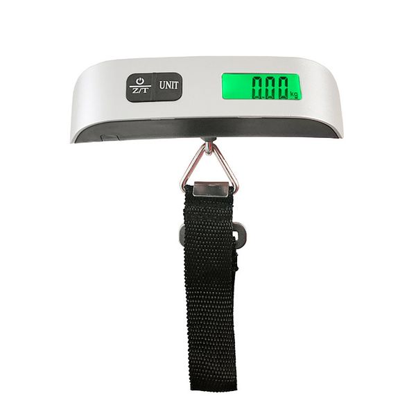 Portable Travel Scale with LCD Display, Maximum Weighing Capacity 50 kg