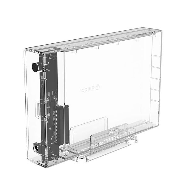 Orico 3.5" USB3.0 HDD Enclosure - Transparent