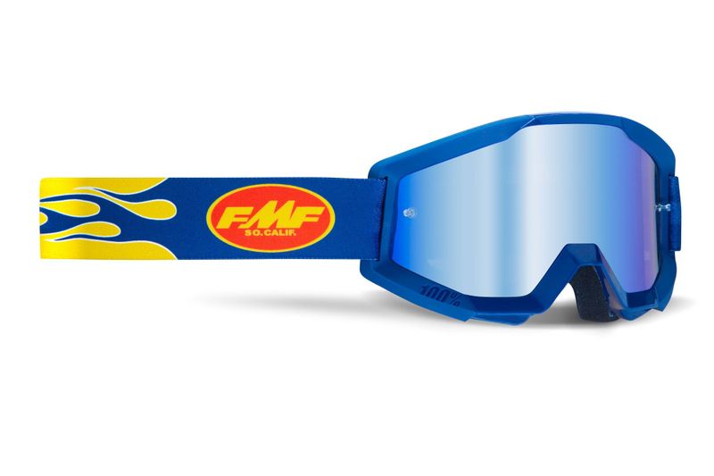 FMF PowerCore Flame Red Goggle
