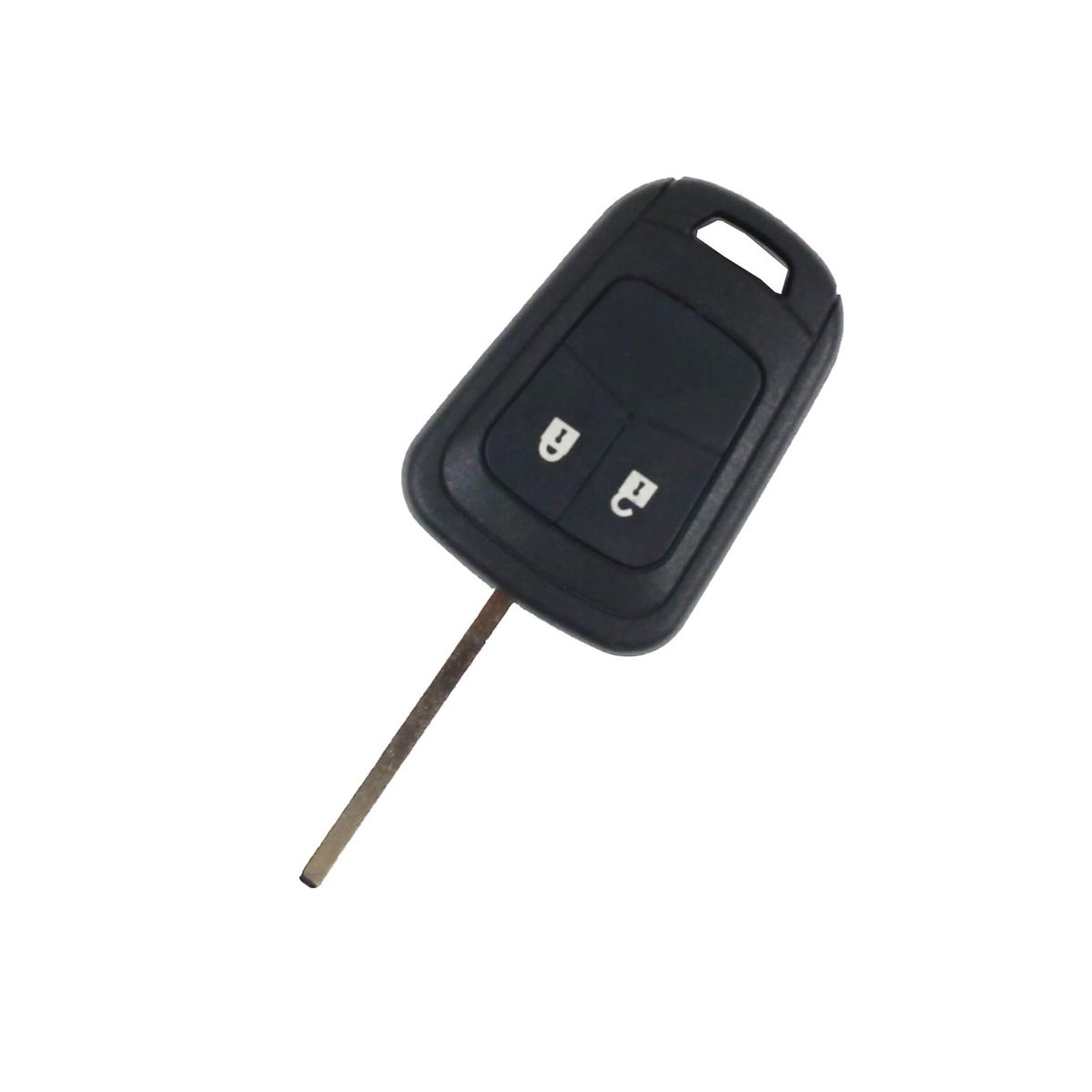 Compatible Chevrolet Remote Key Case & Blade (Non-flip, 2 Button, HU100