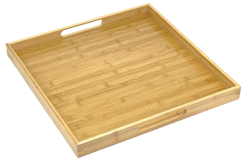 Yellow Wood Serving Tray