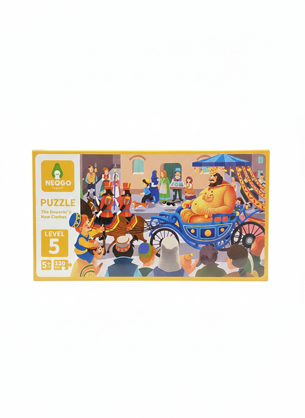 Neogo The Emperor's New Clothes 120-Piece Puzzle Fun and Educational Jigsaw