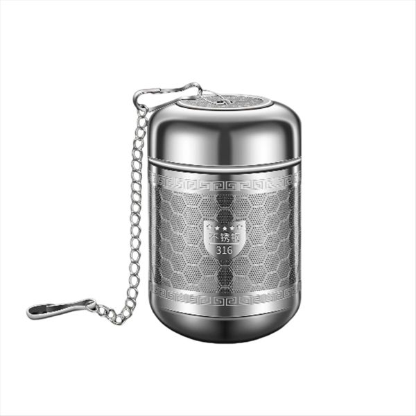 316 Stainless Steel Honeycomb Texture Tea Filter Teapot S