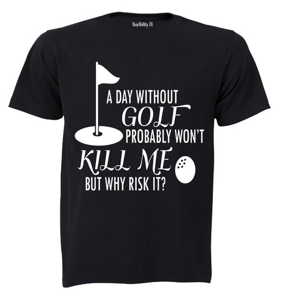 Mens - T-Shirt - Black image