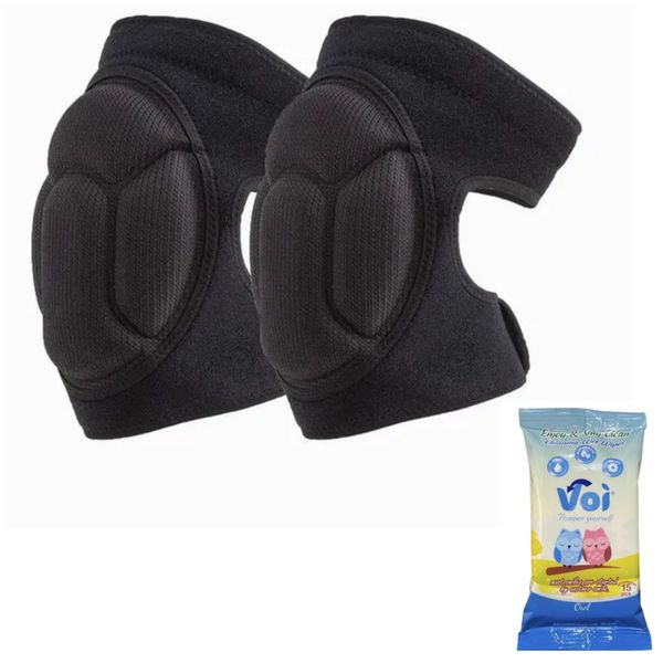 Knee Pads for Gardening, Knee Work With Wipes