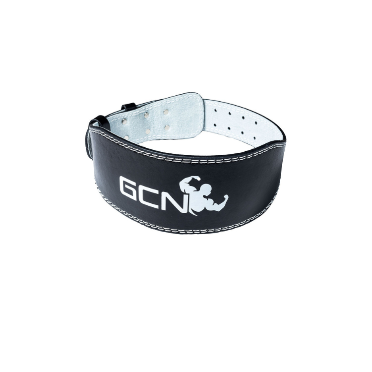 GCNFit Weight Lifting Belt / Gym / Core / Leather / Powerlifting Belt