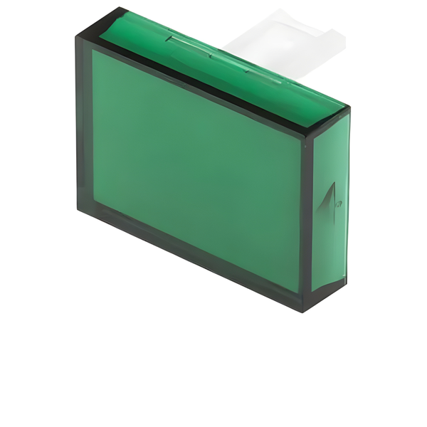 C1824DGN-65 - 18x24mm Rectangular Lens and Diffuser, Green, IP65