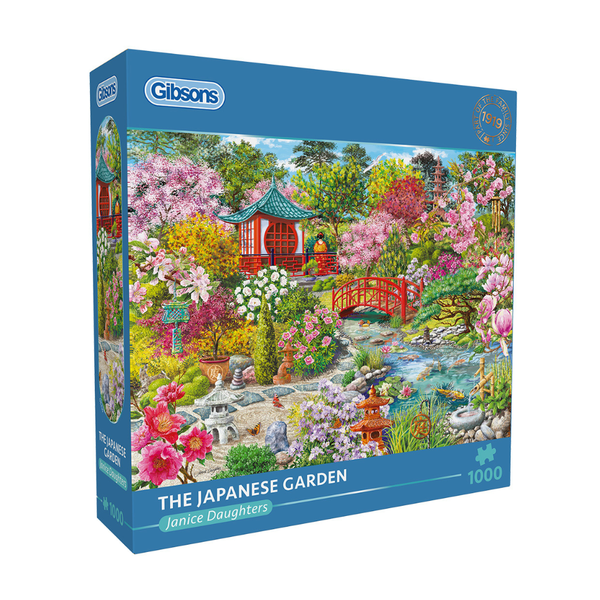 Gibsons - The Japanese Garden - 1000 Piece Jigsaw Puzzle