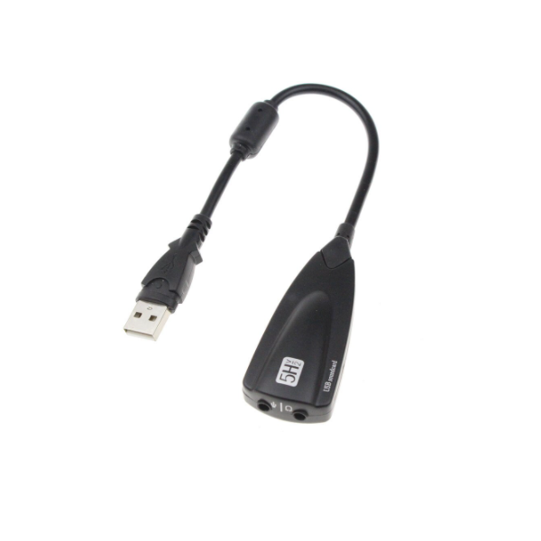 External USB 2.0 Virtual 7.1 Channel Surround Sound Card