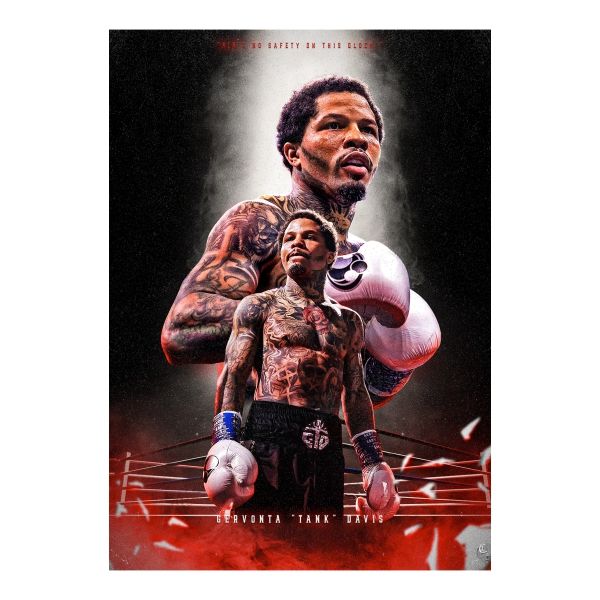 Gervonta Tank Davis Boxing - A1 Poster