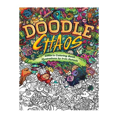 Doodle Invasion: Zifflin's Coloring Book (Paperback)