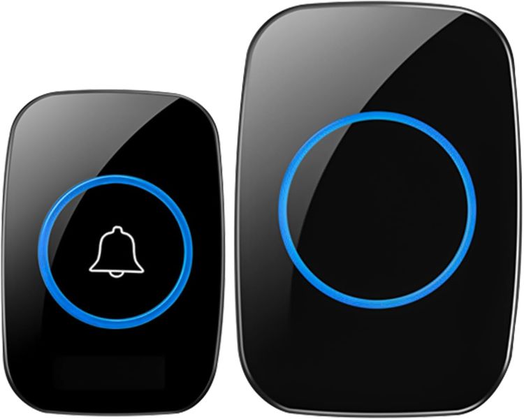Wireless Doorbell with Battery Doorbell 300m Range IP55 Waterproof
