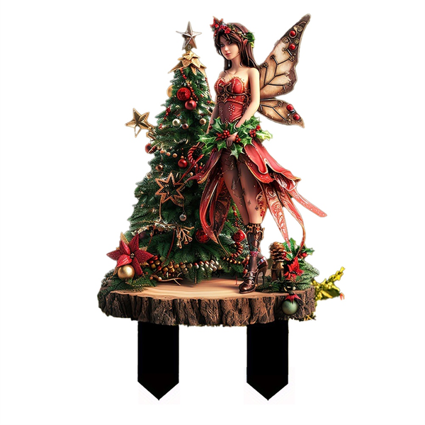 2D Fairy Flower Pot Decoration Flower Fairy Planter Pots Decor