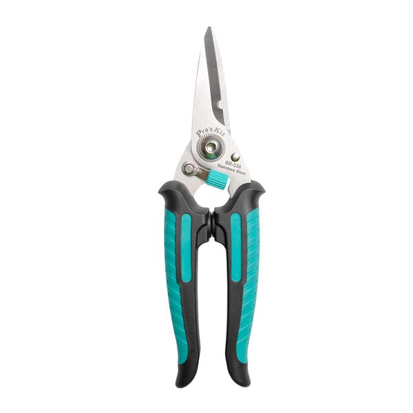 PRK SR-338 Multi-Purpose Shears with Serrated Blade and Storage Lock