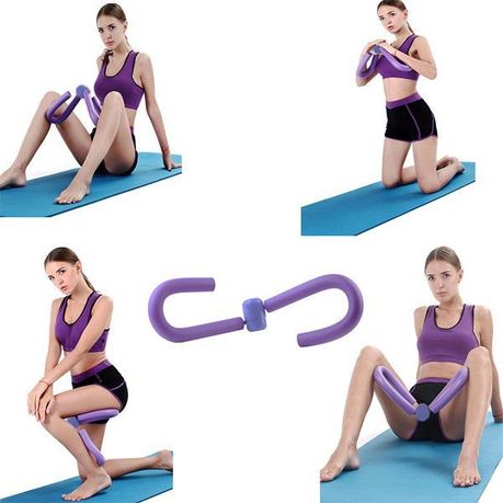 Fitness Equipment Yoga Mat Pilates Ball Ankle Puller Set - Pink
