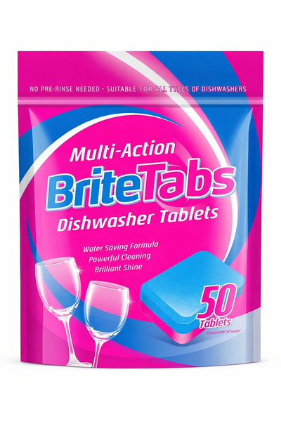 Multi-Action Brite Tabs Dishwasher Tablets
