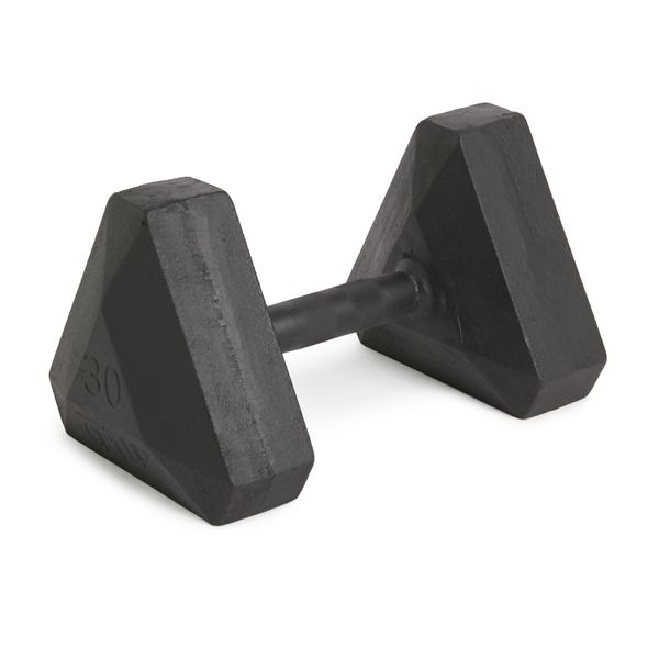 GetUp Premium Cast Iron Dumbbell 30kg