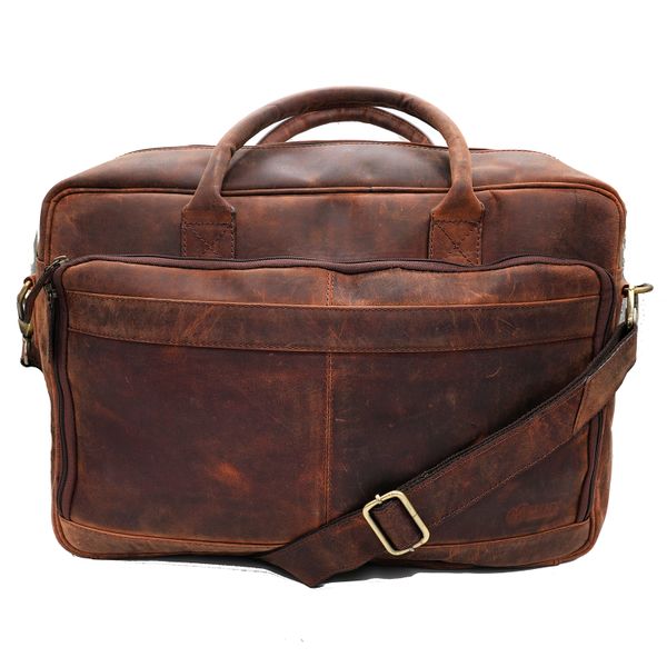 Genuine Leather Crete Laptop Bag image