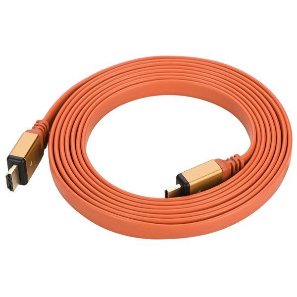 3m Compatible with HDMI 1.4 Cable Orange