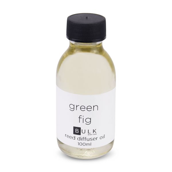 Bulk Body Care - Reed Diffuser Perfume Oil - Green Fig - 100ml