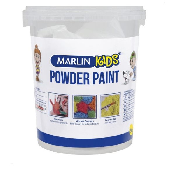 Marlin Kids - 2kg Paint Powder -White x2
