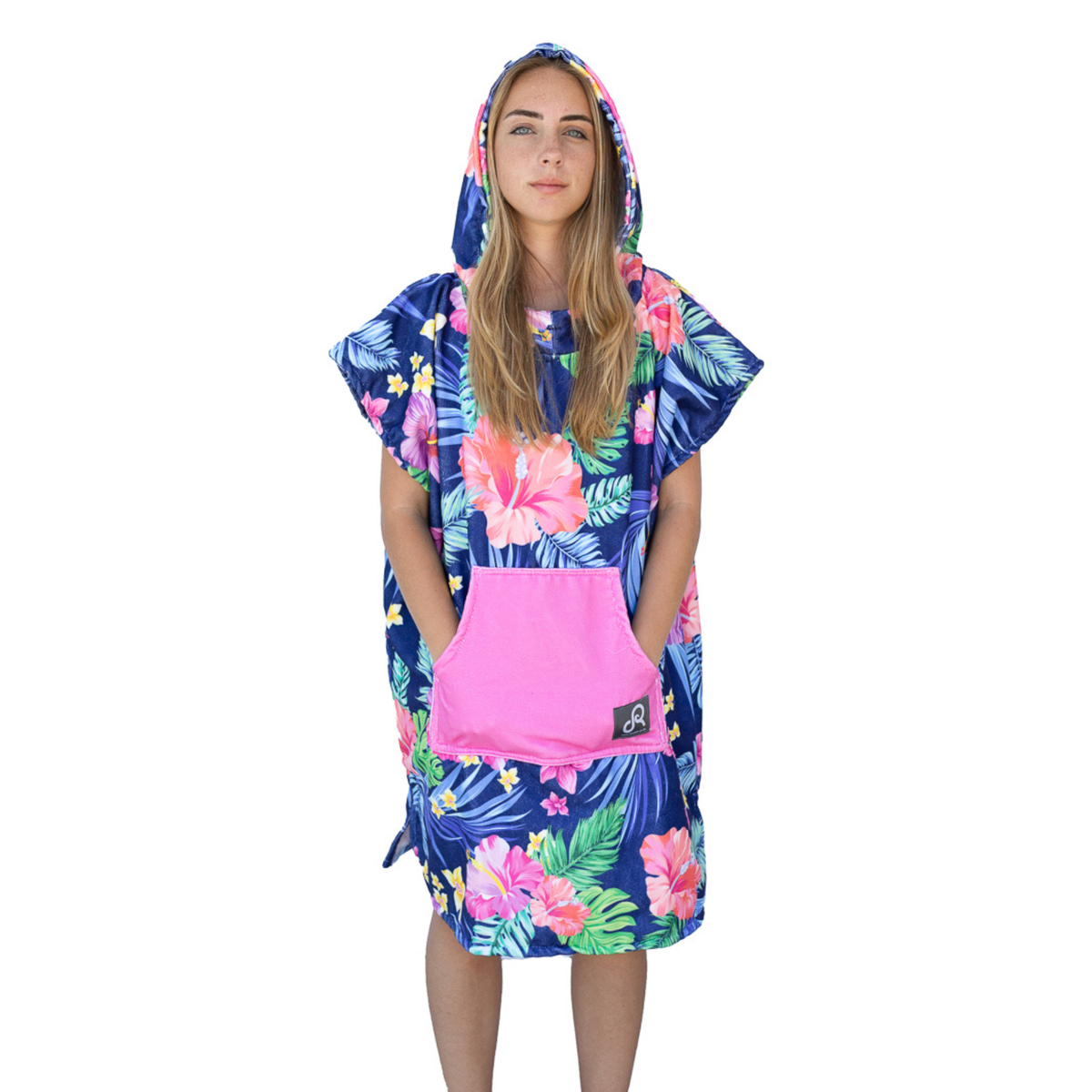 Printed Surf and Swim Poncho - Adult - Neon flowers | Shop Today. Get ...