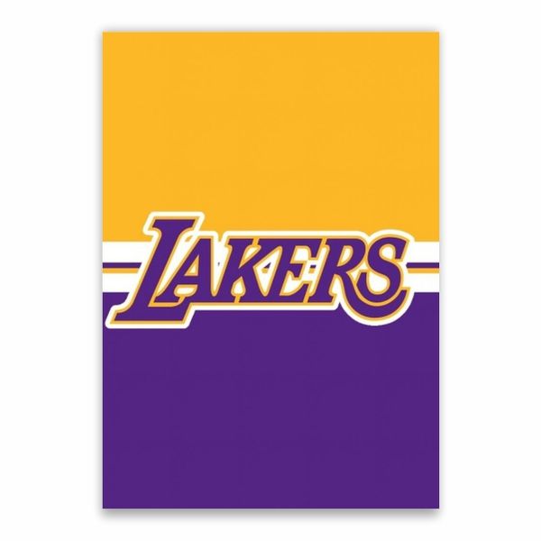 Lakers Yellow And Purple Poster - A1
