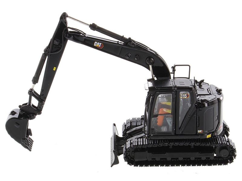 Diecast Masters - 1/50 CAT 315 Hydraulic Excavator - Special Black Finish