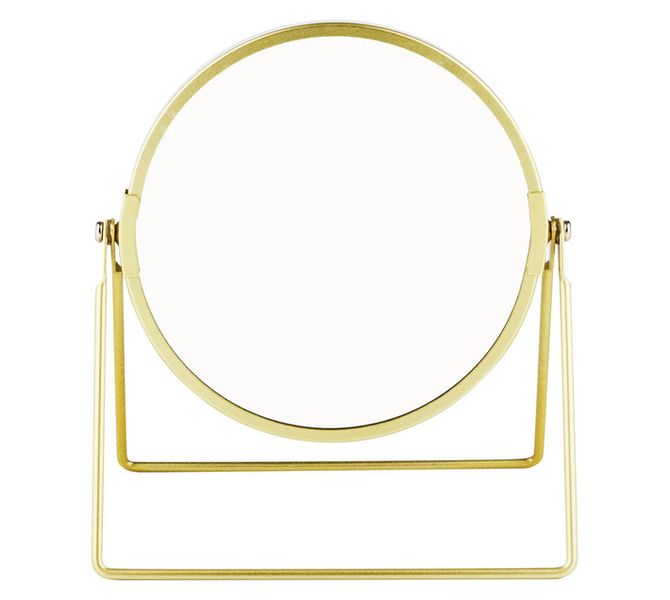 Desk Mirror Gold 150 mm