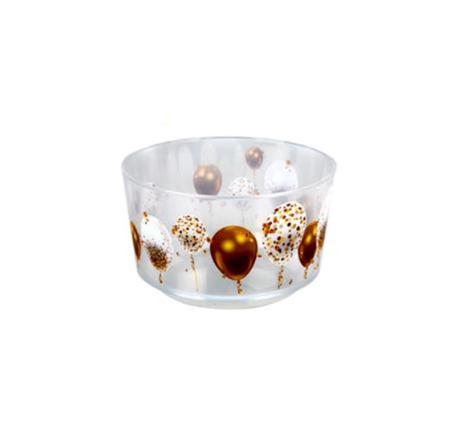 5 Piece Plastic Party Bowl 440ml
