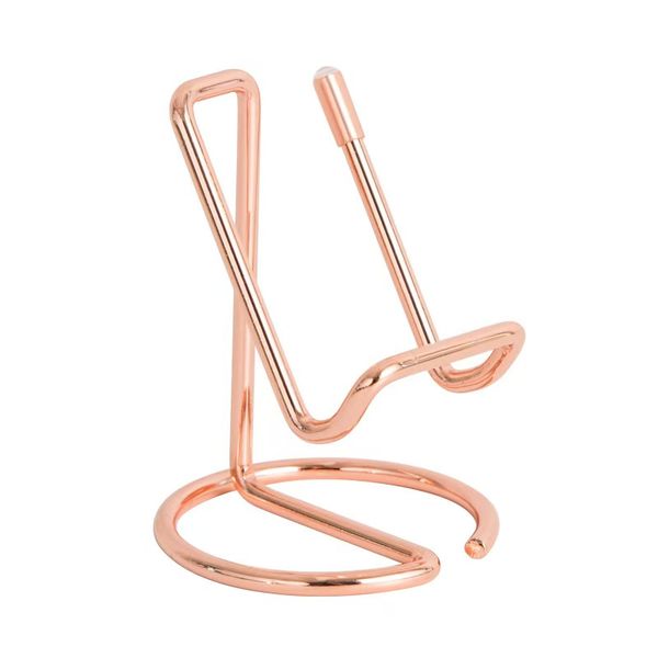 Explosive wrought iron mobile phone holder lazy desktop metal stand