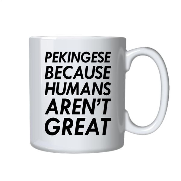 Pekingese Coffee Mug Fun Gift Idea for Dog Owners Birthday Christmas