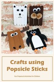 Crafts using Popsicle Sticks: Fun Projects & Activities For Children ...