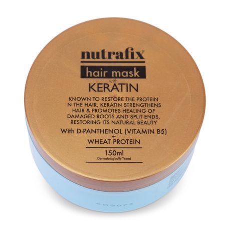 Nutrafix - Hair Mask - Moisturising - Keratin - Wheat Protein - 150ml, Shop Today. Get it Tomorrow!