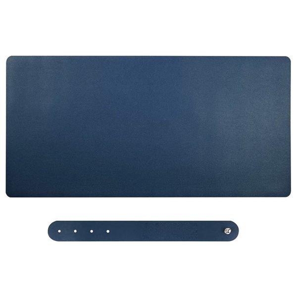 Dual Sided Desk Pad Large Mouse Pad Waterproof Wipeable Writing Mat
