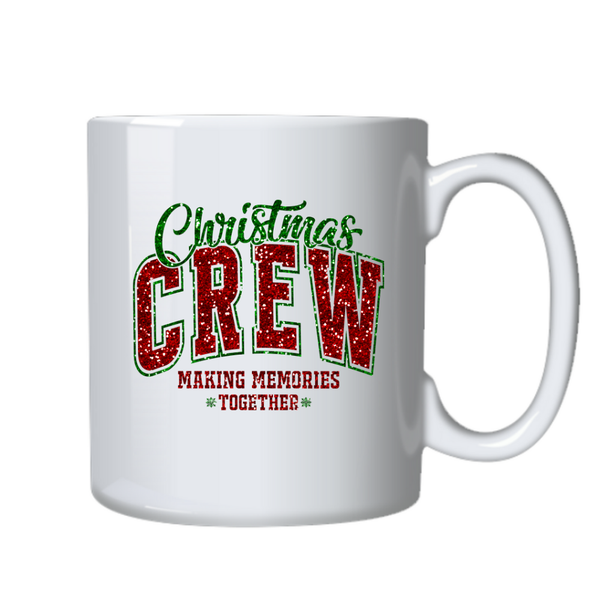 Christmas Crew Motivational Positive Mug Ideal Gift Christmas 402
