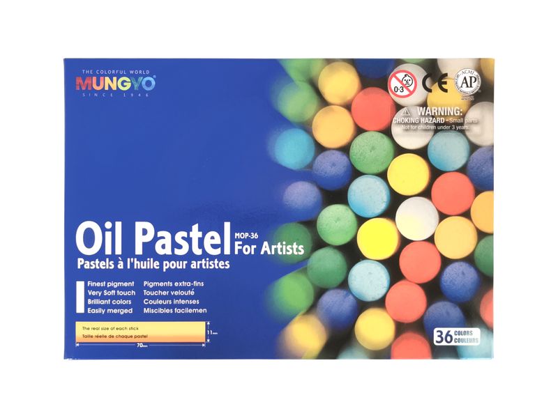 Mungyo Professional Oil Pastels Set of 36