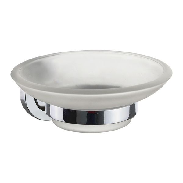 Kore Soap Dish Holder Chrome Avec