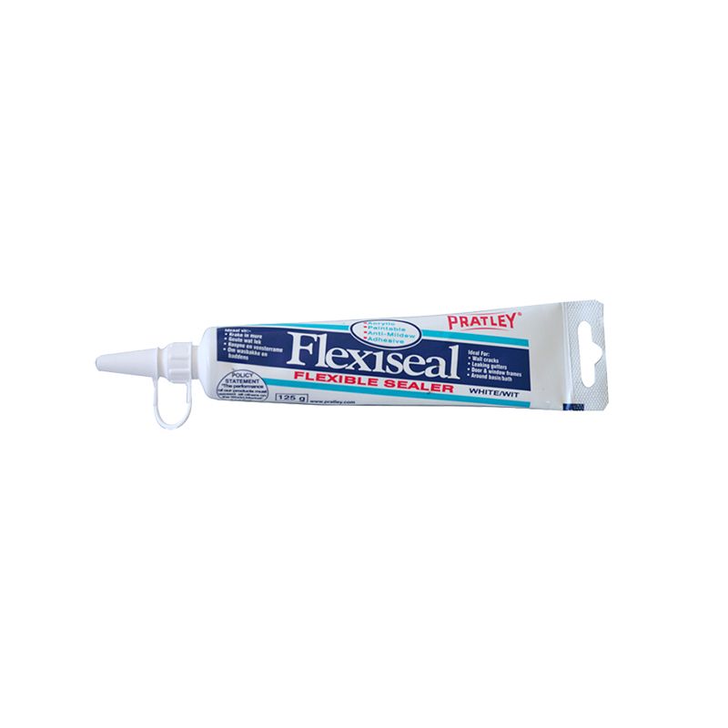 PRATLEY Sealant Flexiseal 125gm Tube Carded White Shop Today. Get it