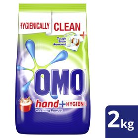 OMO Hygiene Stain Removal Hand Washing Powder Detergent 2kg | Buy ...